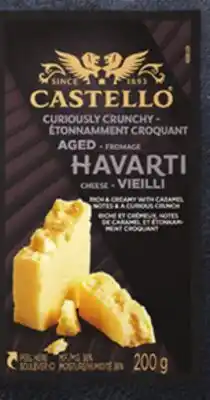 Longo's Havarti Cheese offer