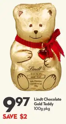 Longo's Chocolate Gold Teddy offer
