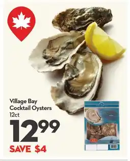 Longo's Village Bay Cocktail Oysters offer