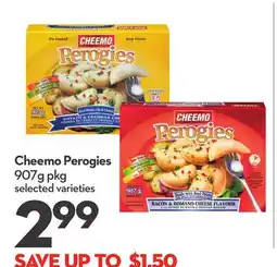 Longo's Cheemo Perogies offer