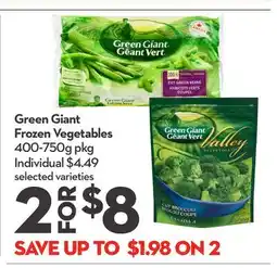 Longo's Frozen Vegetables offer