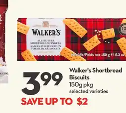Longo's Walker's Shortbread Biscuits offer
