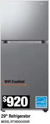 Home Depot 29 Refrigerator offer