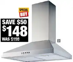 Home Depot 30 Convertible Range Hood offer