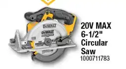 Home Depot DeWalt 20V MAX 6-1/2 Circular Saw offer