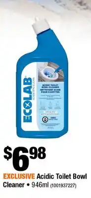 Home Depot Acidic Toilet Bowl cleaner 946mL offer