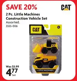 Home Hardware 2 Pc. Little Machines Construction Vehicle Set offer