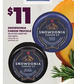 Loblaws SNOWDONIA CHEESE TRUCKLE, 150/200 G offer
