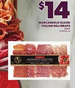 Loblaws MARCANGELO SLICED ITALIAN DELI MEATS, 200 G offer