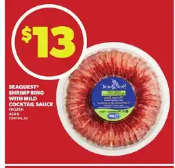 Loblaws SEAQUEST SHRIMP RING WITH MILD COCKTAIL SAUCE, 454 G offer