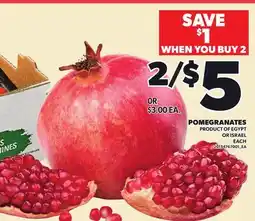 Loblaws POMEGRANATES, EACH offer