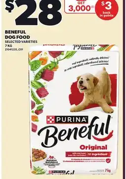 Loblaws BENEFUL DOG FOOD, 7 KG offer