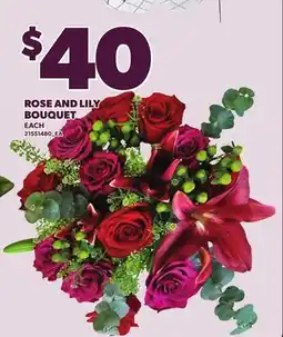 Loblaws ROSE AND LILY BOUQUET offer