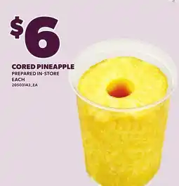 Loblaws CORED PINEAPPLE offer