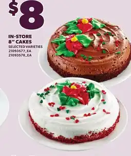 Loblaws IN-STORE 8 CAKES offer