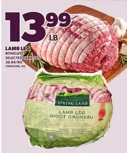 Loblaws LAMB LEG offer