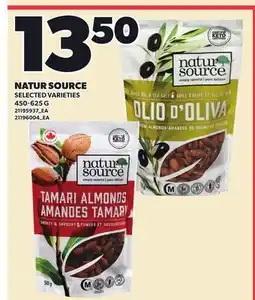 Loblaws NATUR SOURCE, 450-625 G offer