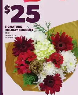 Loblaws SIGNATURE HOLIDAY BOUQUET offer