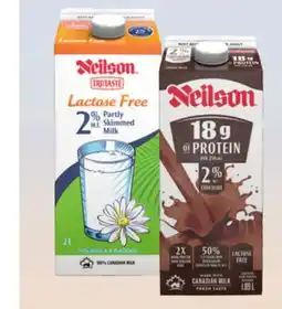 Loblaws NEILSON LACTOSE FREE MILK, 2 L OR PROTEIN BEVERAGE, 1.89 L offer