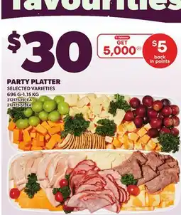 Loblaws PARTY PLATTER, 696 G-1.15 KG offer