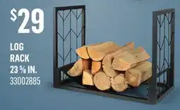 Canac Log Rack 23 5/8 in offer