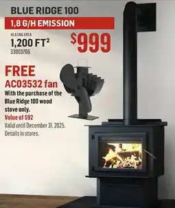 Canac Wood Stove offer