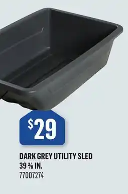 Canac Dark Grey Utility Sled 39 3/8 in offer