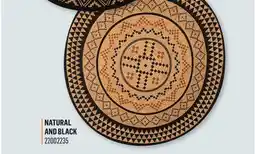 Canac Round jute Rug 5ft 3in offer