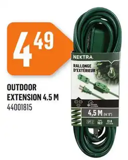 Canac Outdoor Extension 4.5 m offer