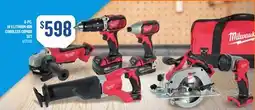 Canac 6-Pc. 18 V Lithium-Ion Cordless Combo Set offer
