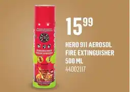 Canac Hero 911 Aerosol Fire Extinguisher 500ml offer