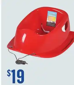 Canac Red Kiddy Bob Sled 30in offer