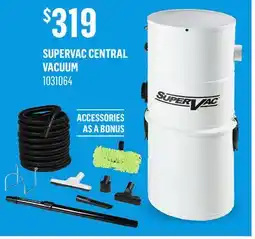 Canac SuperVac Central Vacuum offer