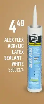 Canac Alex Flex Acrylic Latex Sealant - White offer