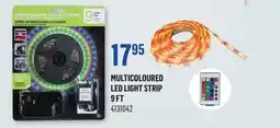 Canac Multicoloured LED Light Strip 9ft offer