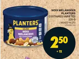 L'Intermarché NOIX MÉLANGÉES PLANTERS / MIXED NUTS, 225 G offer
