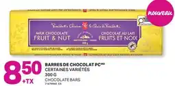 L'Intermarché BARRES DE CHOCOLAT | CHOCOLATE BARS, 300 G offer