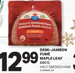 L'Intermarché DEMI-JAMBON FUMÉ | HALF SMOKED HAM, 600 G offer