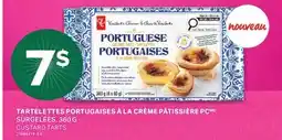 L'Intermarché TARTELETTES PORTUGAISES À LA CRÈME PÂTISSIÈRE | CUSTARD TARTS, 360 G offer