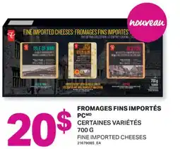 L'Intermarché FROMAGES FINS IMPORTÉS PC / FINE IMPORTED CHEESES, 700 G offer