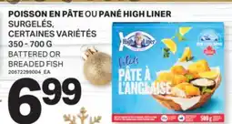 L'Intermarché POISSON EN PÂTE OU PANÉ HIGH LINER | BATTERED OR BREADED FISH offer