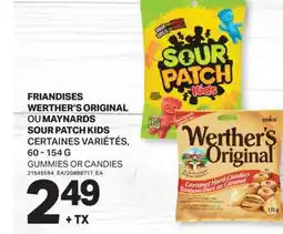 L'Intermarché FRIANDISES | GUMMIES OR CANDIES, 60 - 154 G offer