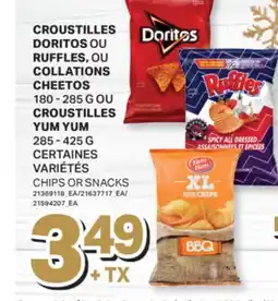 L'Intermarché CROUSTILLES 180 - 285 G OU CROUSTILLES 285 - 425 G | CHIPS OR SNACKS offer