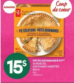 L'Intermarché PÂTÉS GOURMANDS | PIE, 650 G offer