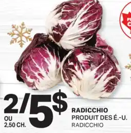 L'Intermarché RADICCHIO offer