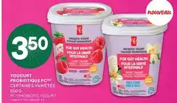 L'Intermarché YOGOURT PROBIOTIQUE PC, / PC PROBIOTIC YOGURT, 650 G offer