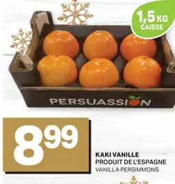 L'Intermarché KAKI VANILLE / VANILLA PERSIMMONS offer