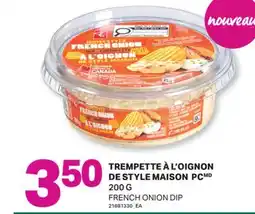 L'Intermarché TREMPETTE À L'OIGNON DE STYLE MAISON | FRENCH ONION DIP, 200 G offer