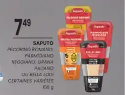 L'Intermarché PECORINO ROMANO, PARMIGIANO REGGIANO, GRANA PADANO OU BELLA LODI, 150 g offer