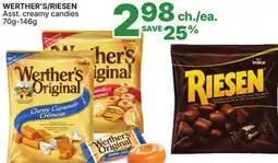 Rossy WERTHER'S/RIESEN Asst. creamy candies offer